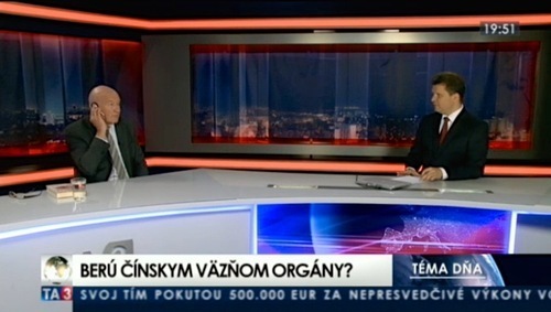 Herr Gutmann im Interview mit TA3 über die Organraubverbrechen in China